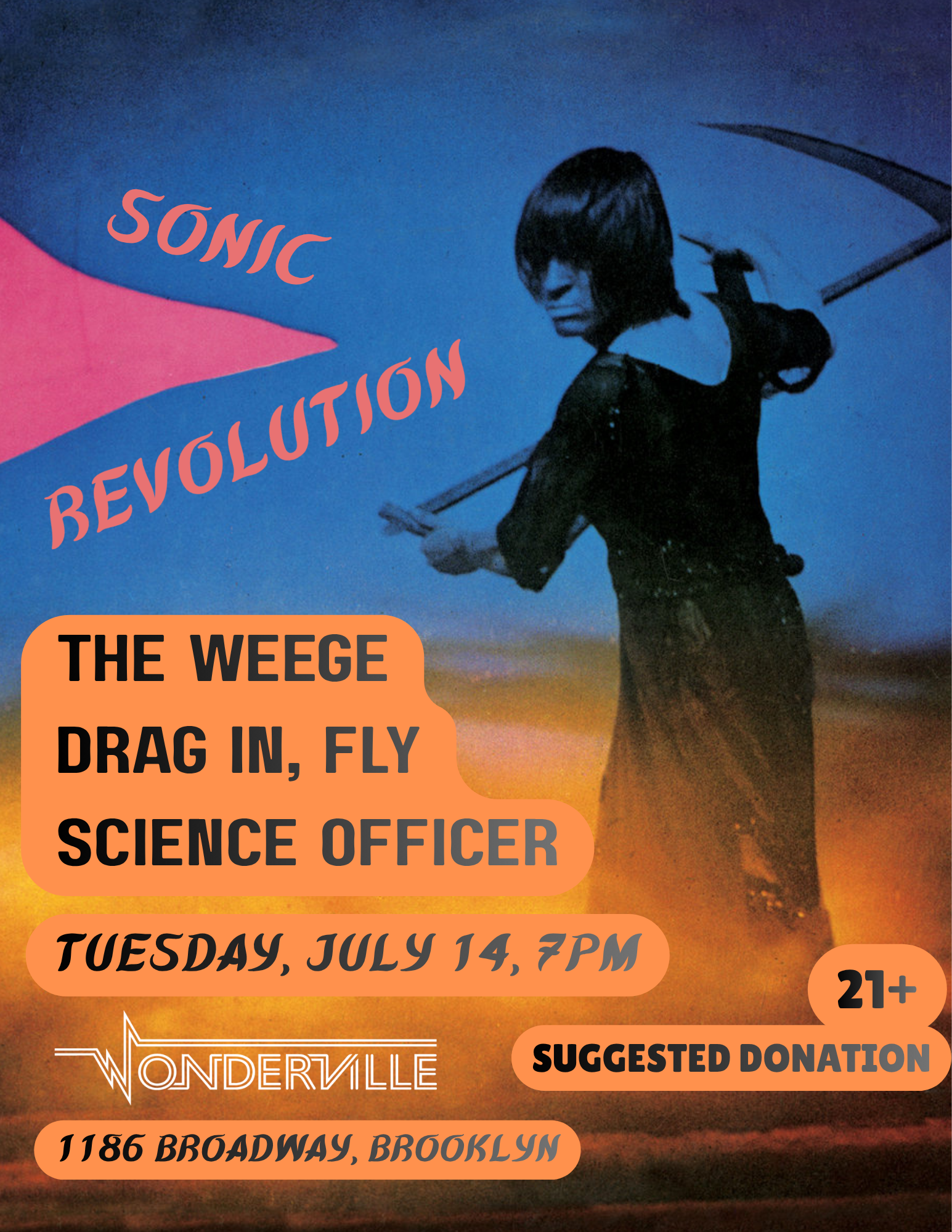 Sonic Revolution Flyer