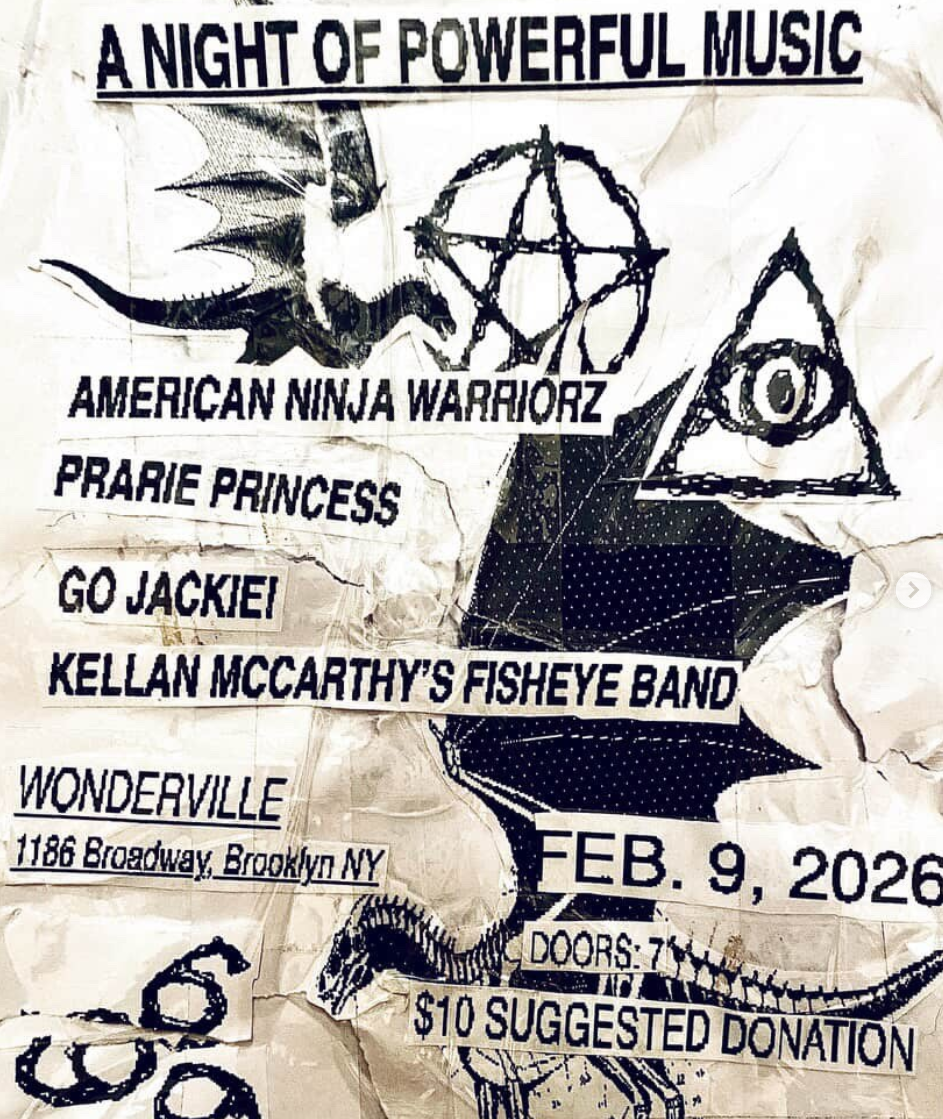 A night of Powerful Music Flyer