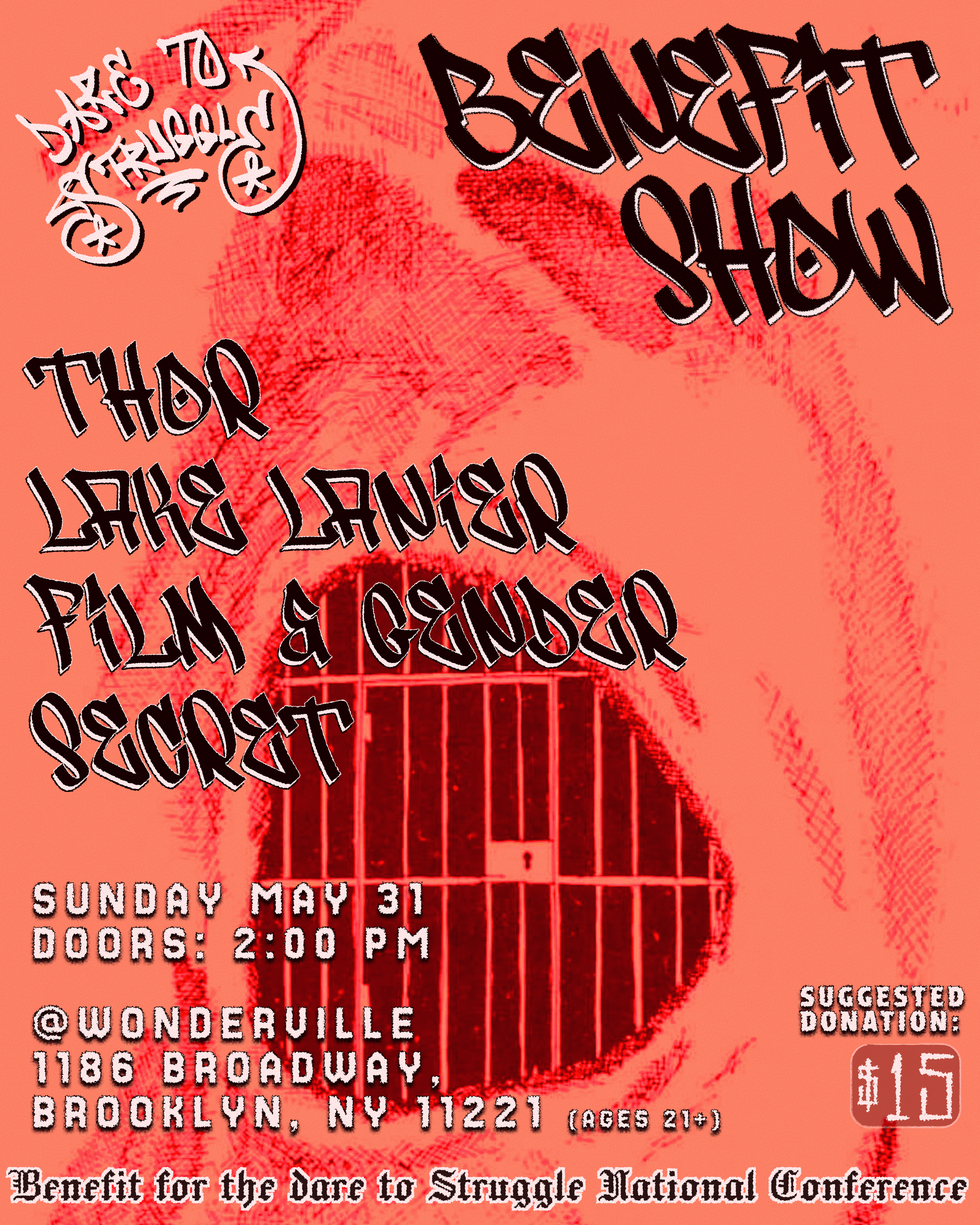 DTS Benefit Show Flyer
