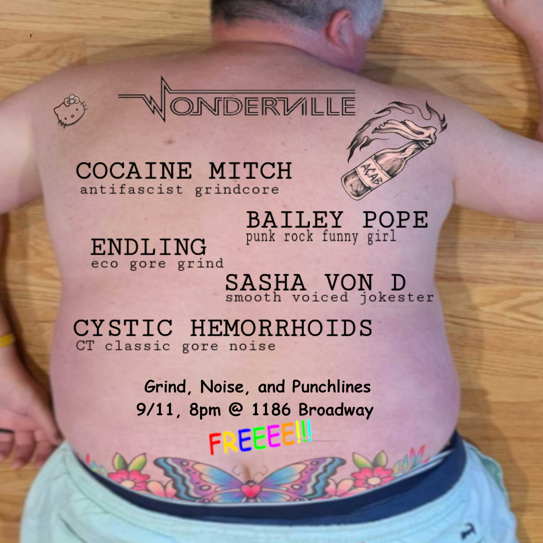 Noise, Grind and Punchlines Flyer