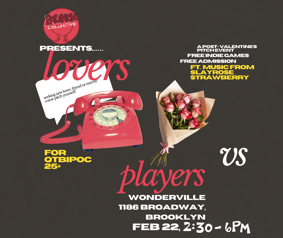 Paunch Collective Presents: Lovers vs. Players Flyer