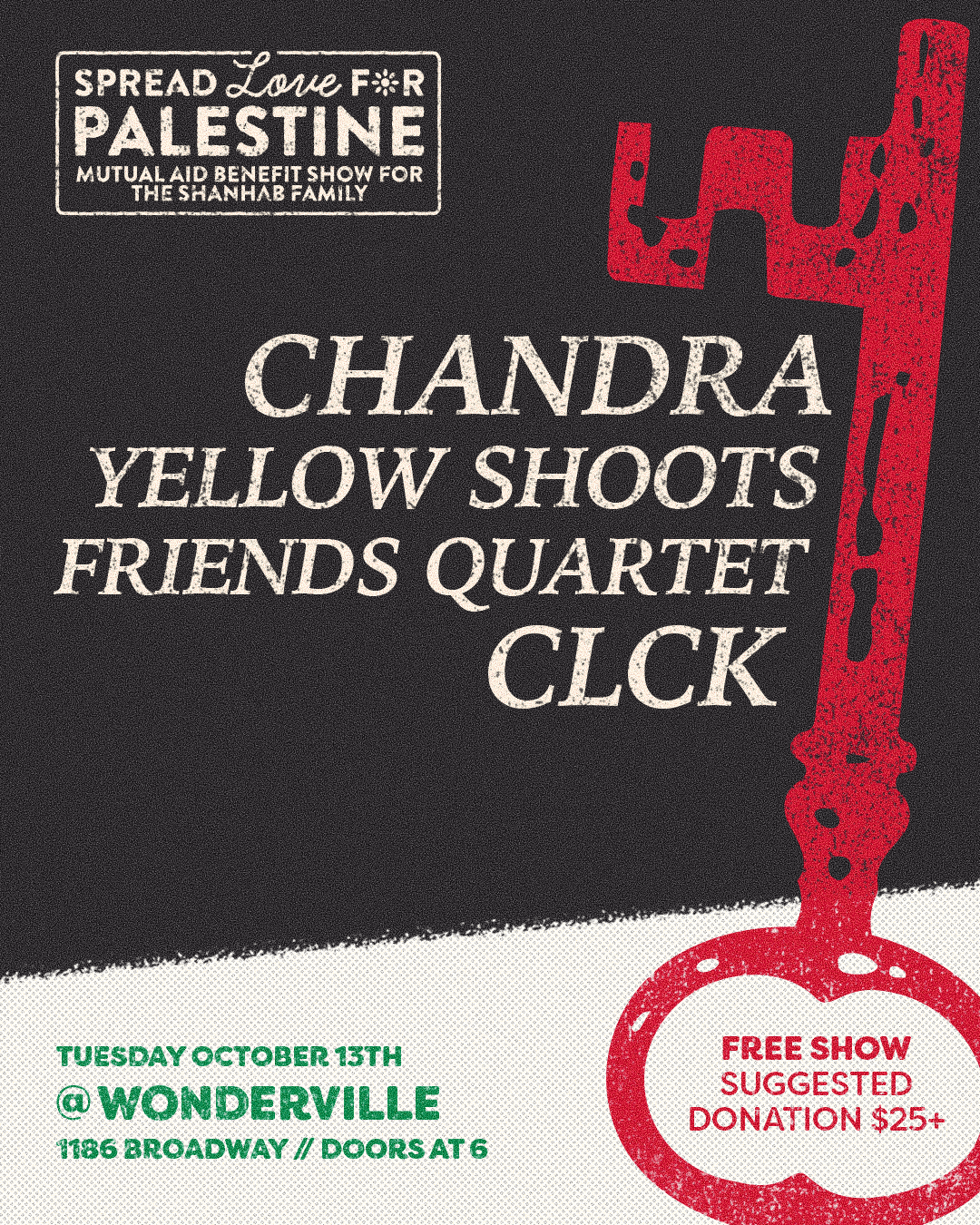 Spread Love For Palestine Flyer