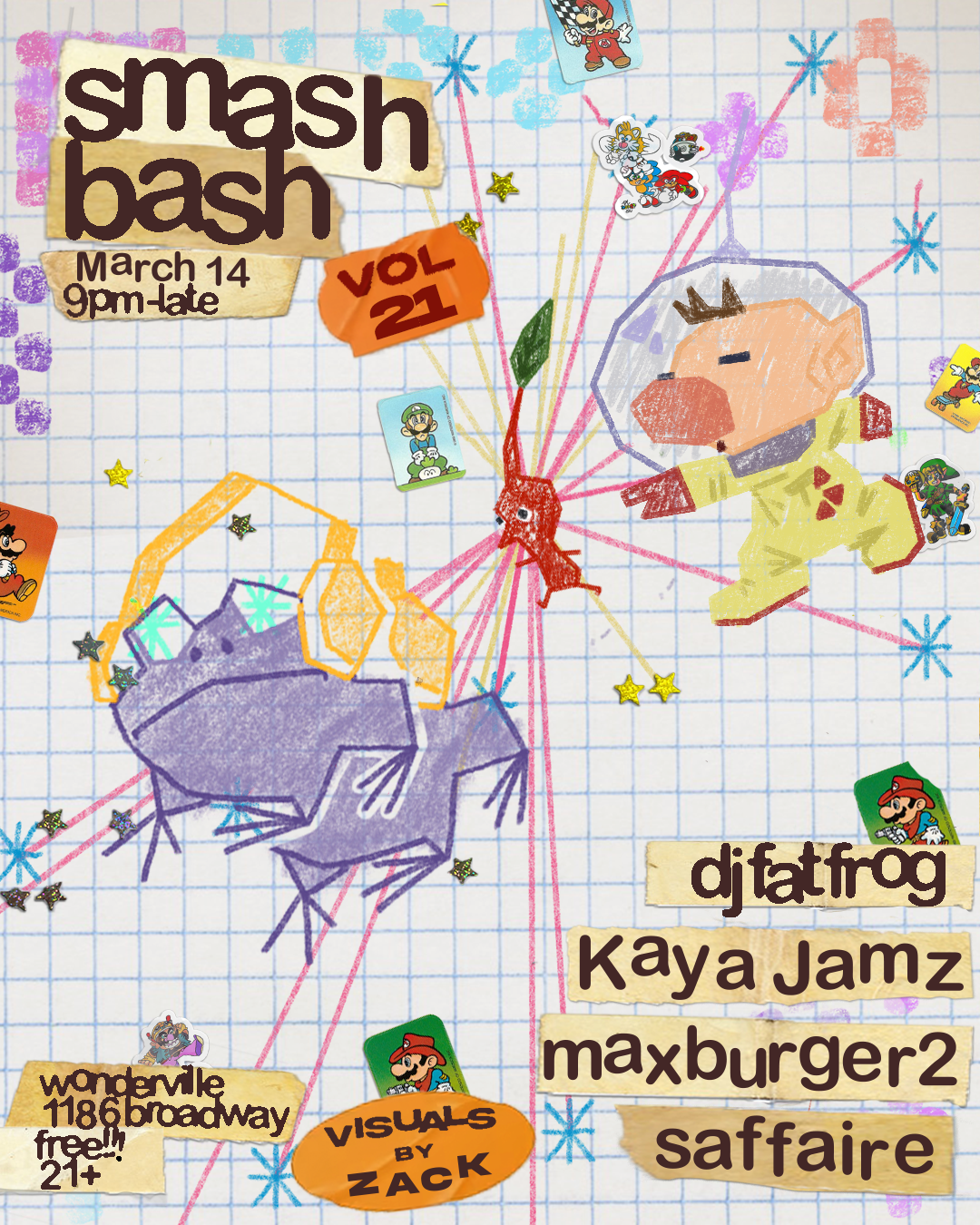 Smash Bash Vol. 21 Flyer