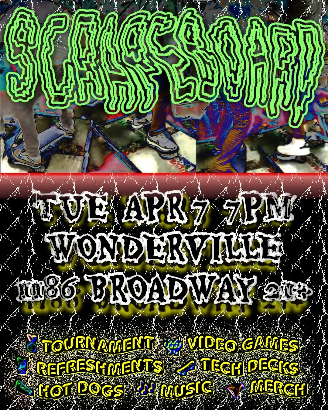 Play Scrapeboard! Flyer