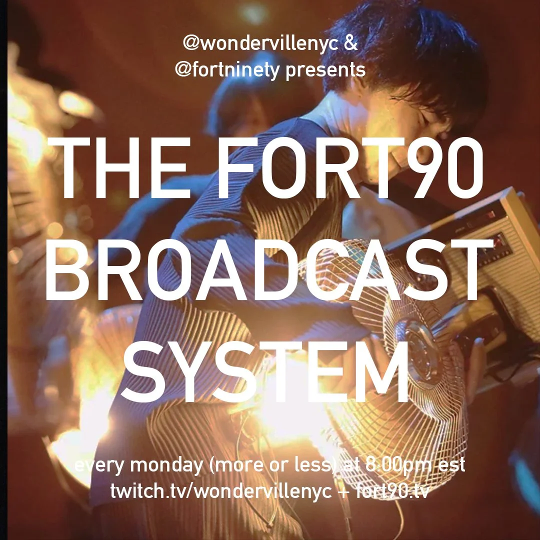 the FORT90 BROADCAST SYSTEM presents: FORT90 TV Flyer