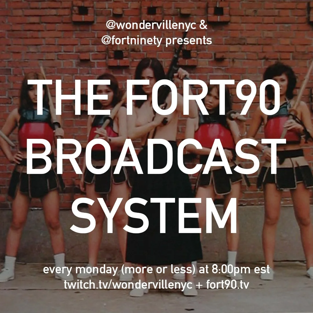 THE FORT90 BROADCAST SYSTEM presents: FORT90 TV Flyer