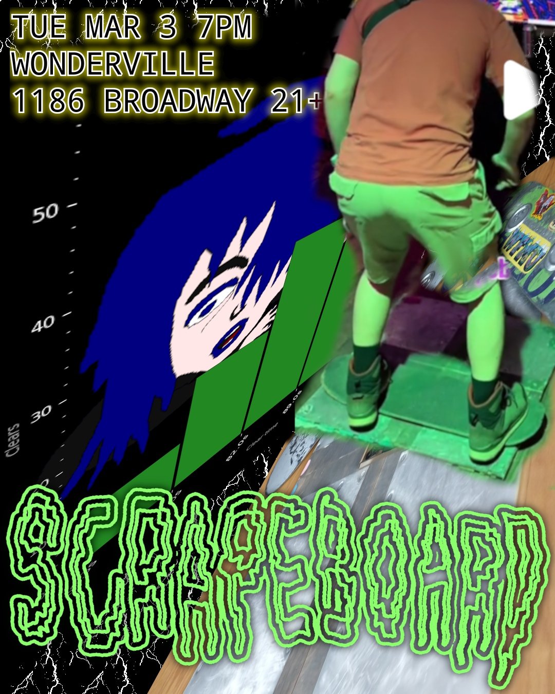 Play Scrapeboard! Flyer