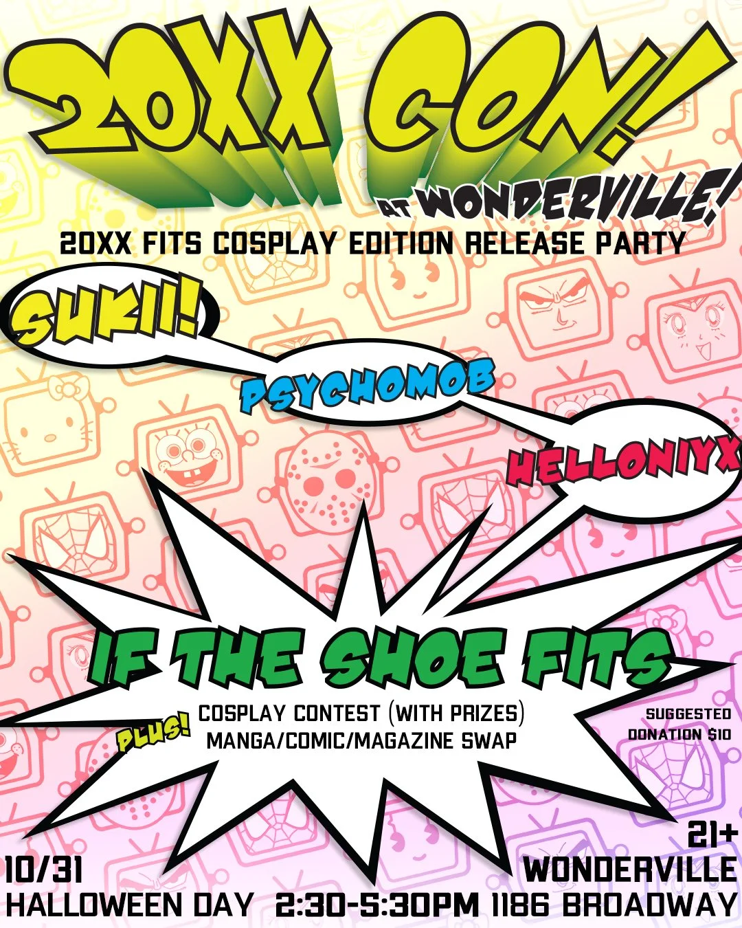 20XX Con! Flyer