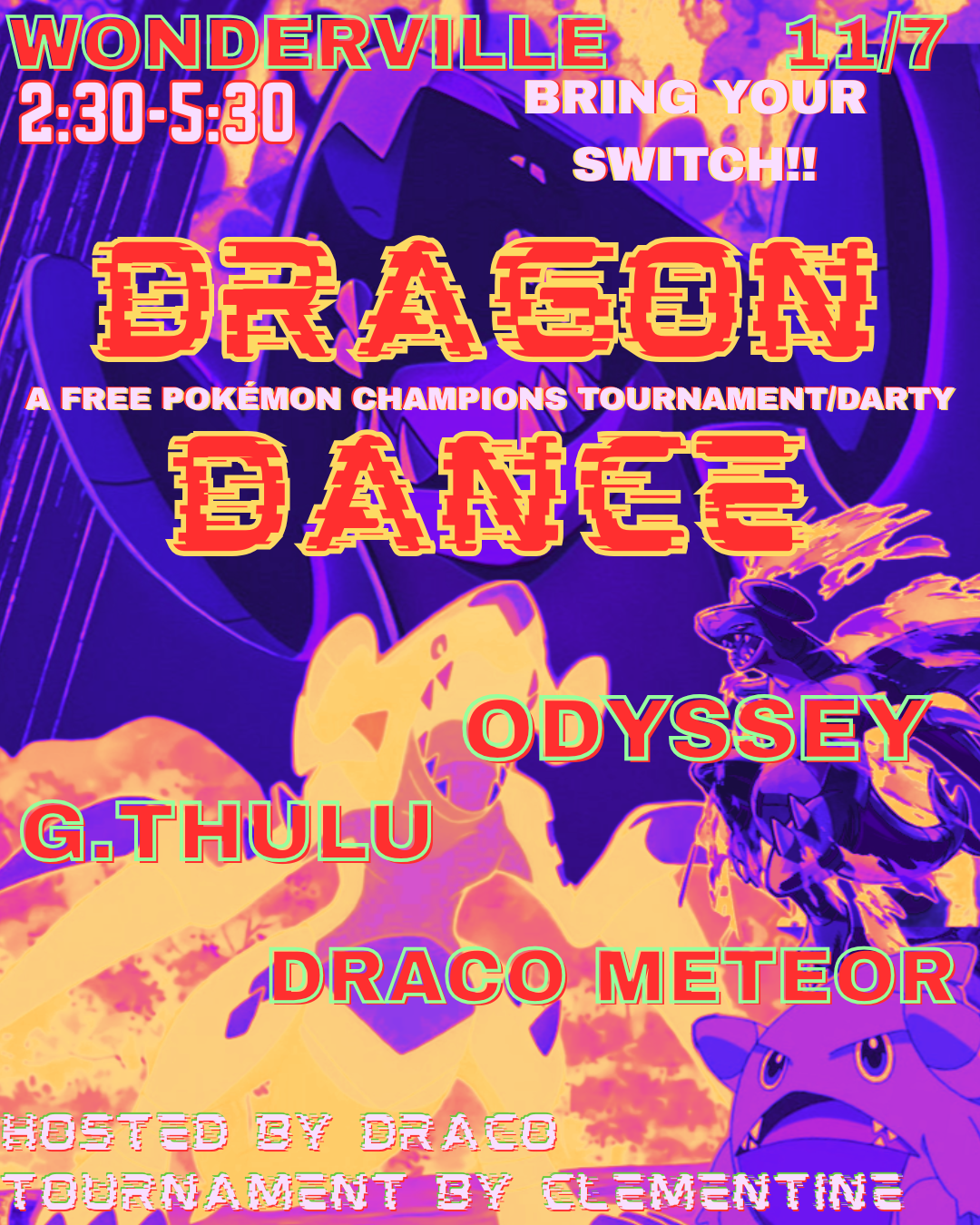 Dragon Dance! Flyer
