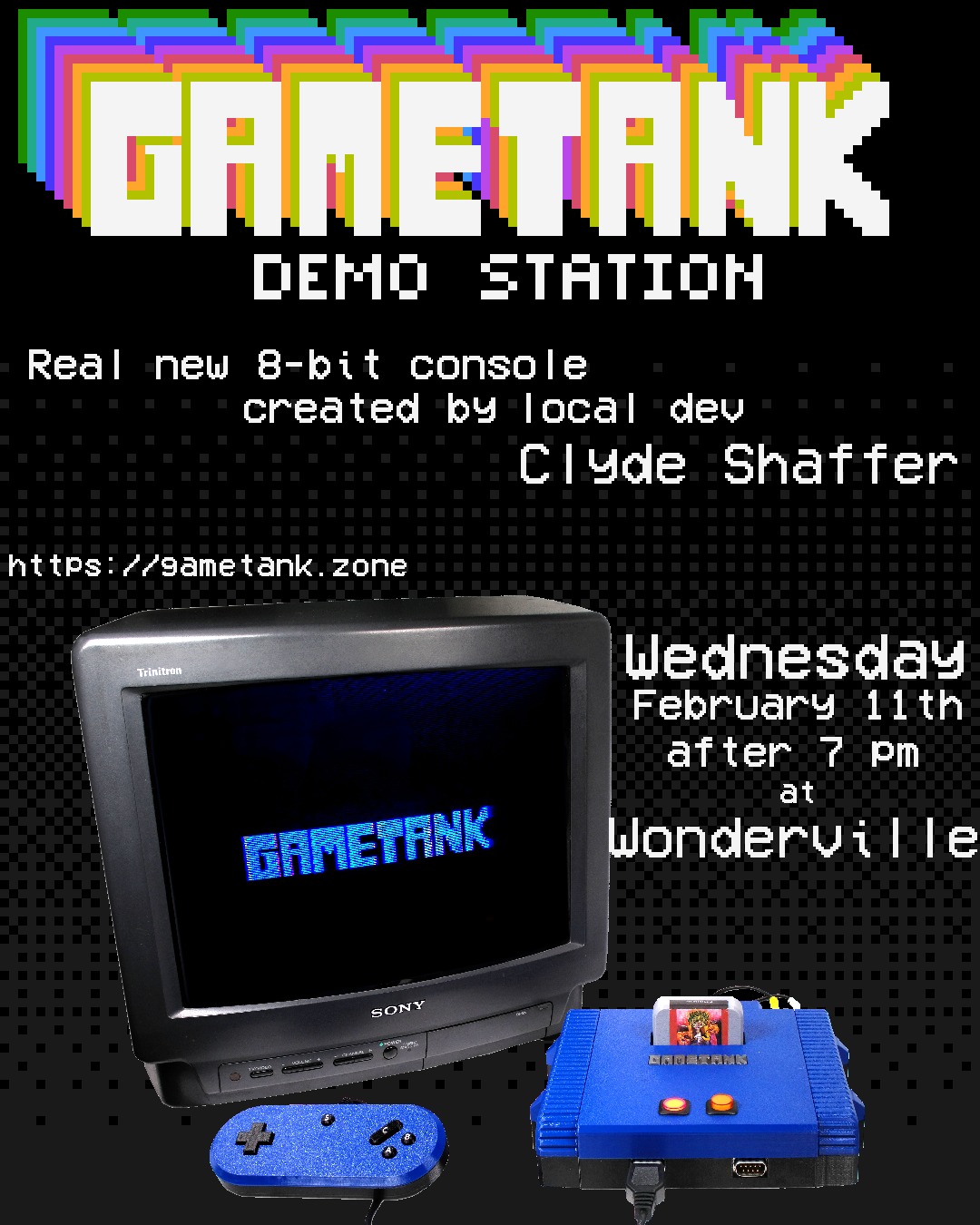 GameTank Public Demo Flyer