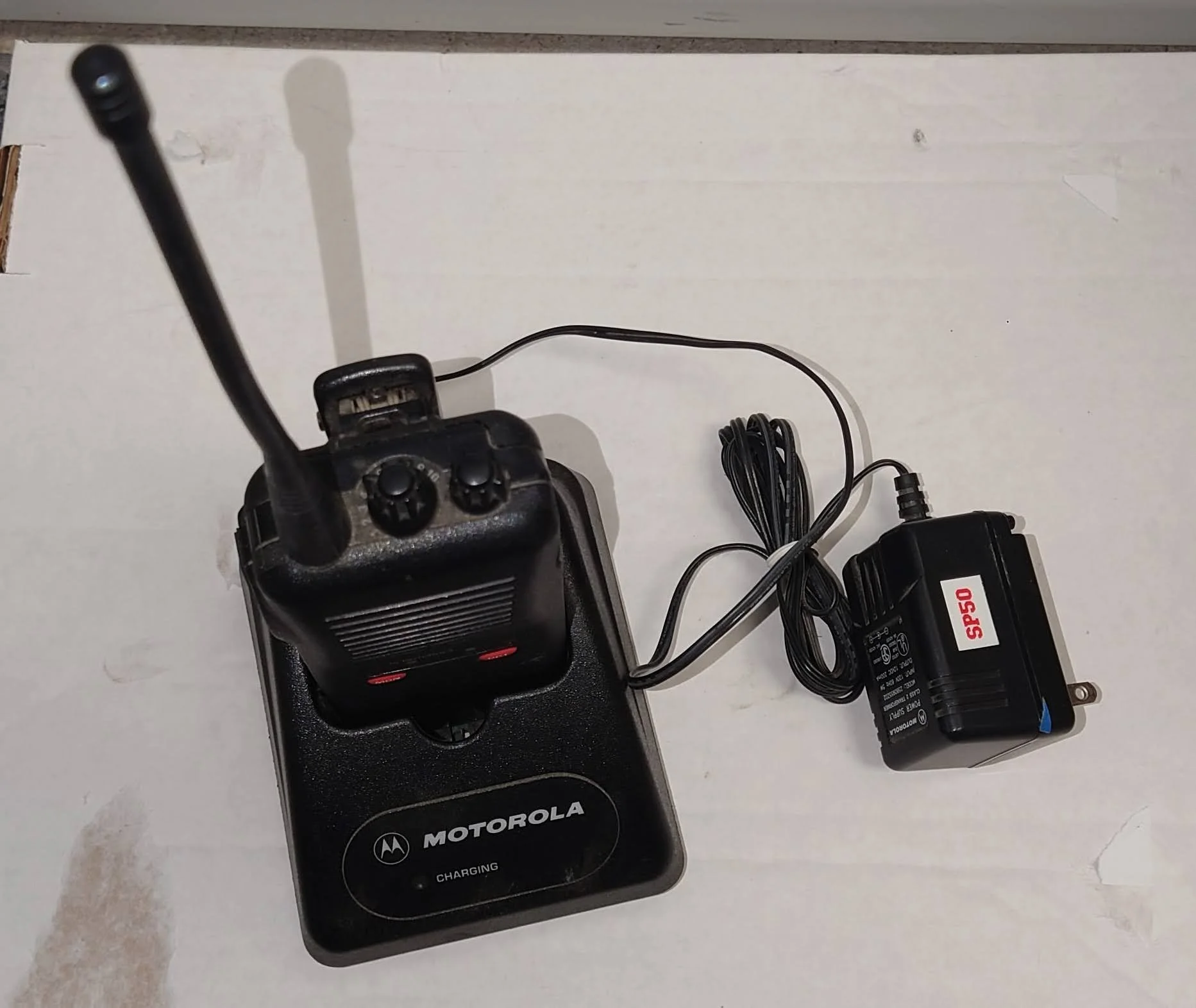 25-149 Motorola Radius SP50 radio with Charger — North Shore Radio Club ...