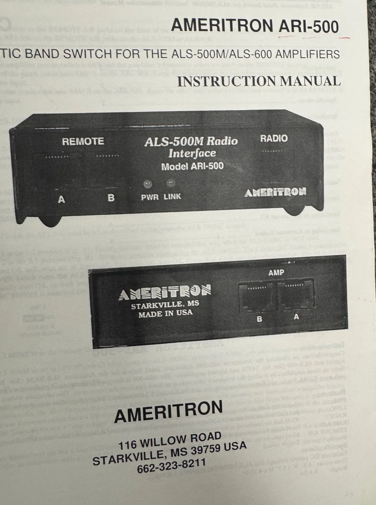 ARI-500 Interface.JPG