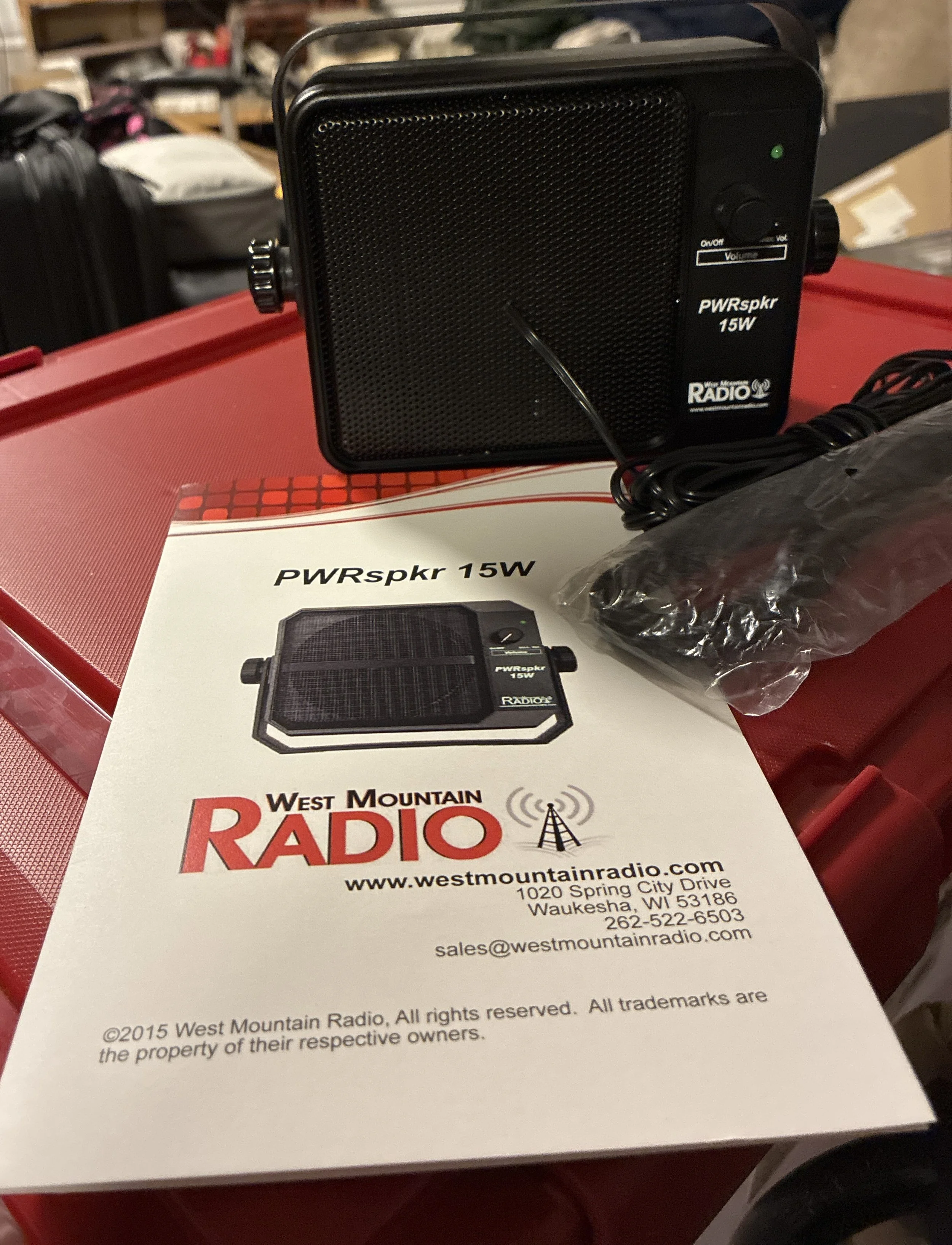 Lot 25-008 - West Mountain Radio PWRspk 15W