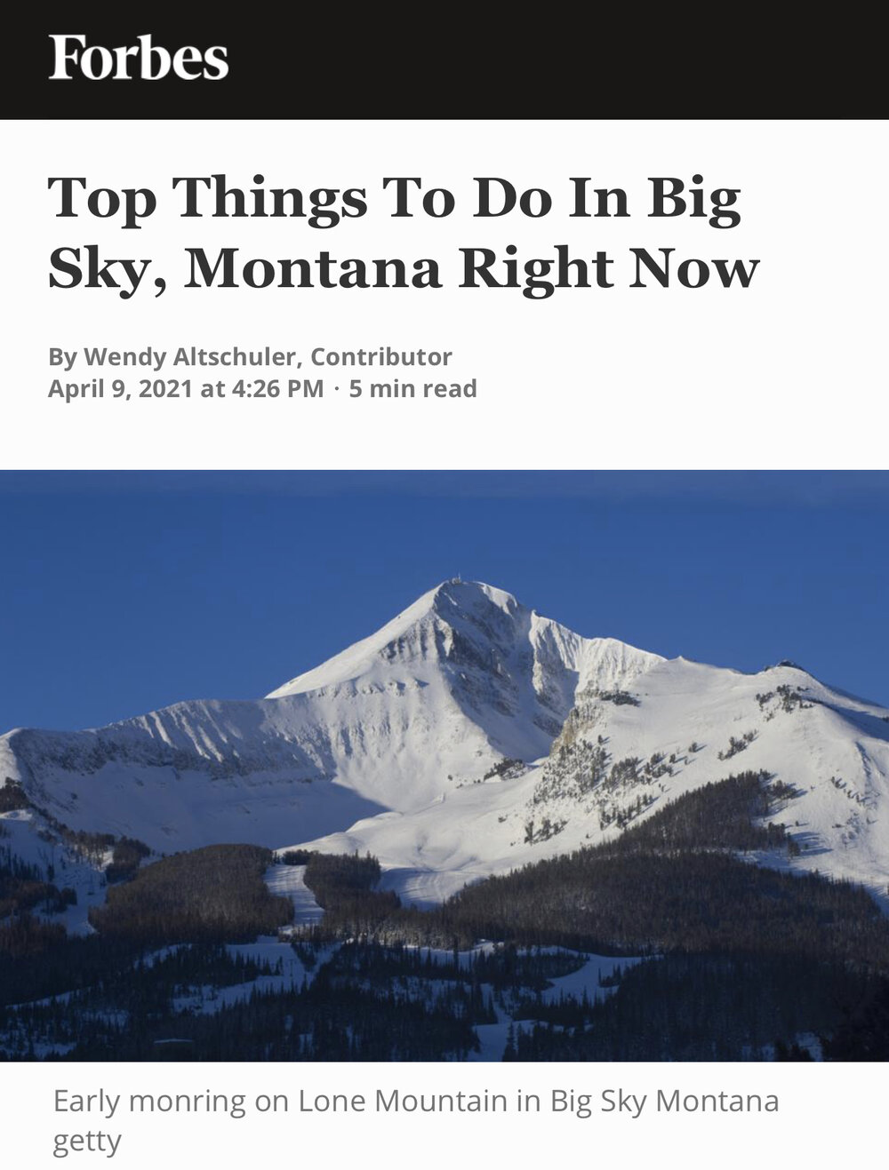 Top Things To Do In Big Sky, Montana Right Now