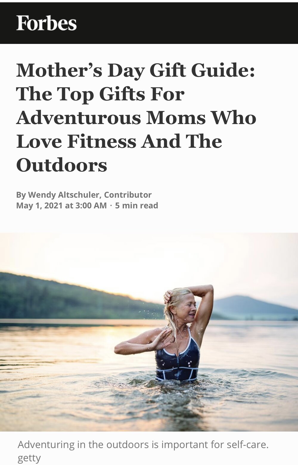 Mother’s Day Gift Guide: The Top Gifts For Adventurous Moms Who Love Fitness And The Outdoors