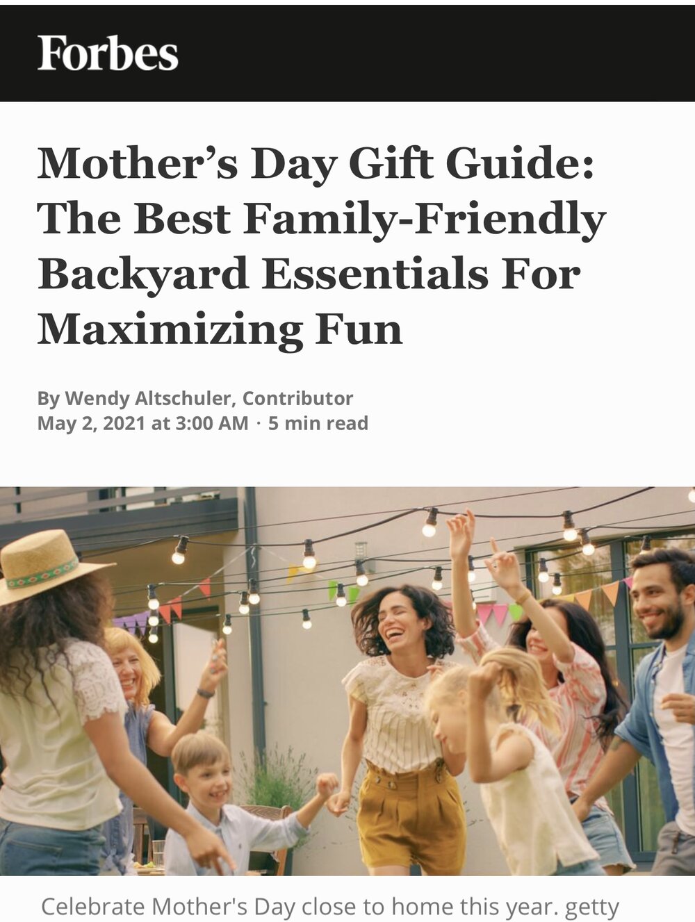 Mother’s Day Gift Guide: The Best Family-Friendly Backyard Essentials For Maximizing Fun