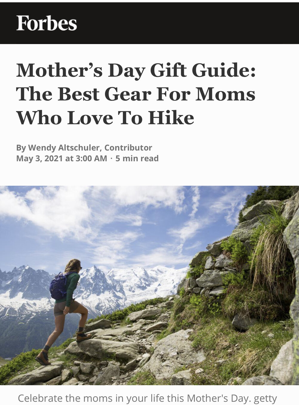 Mother’s Day Gift Guide: The Best Gear For Moms Who Love To Hike