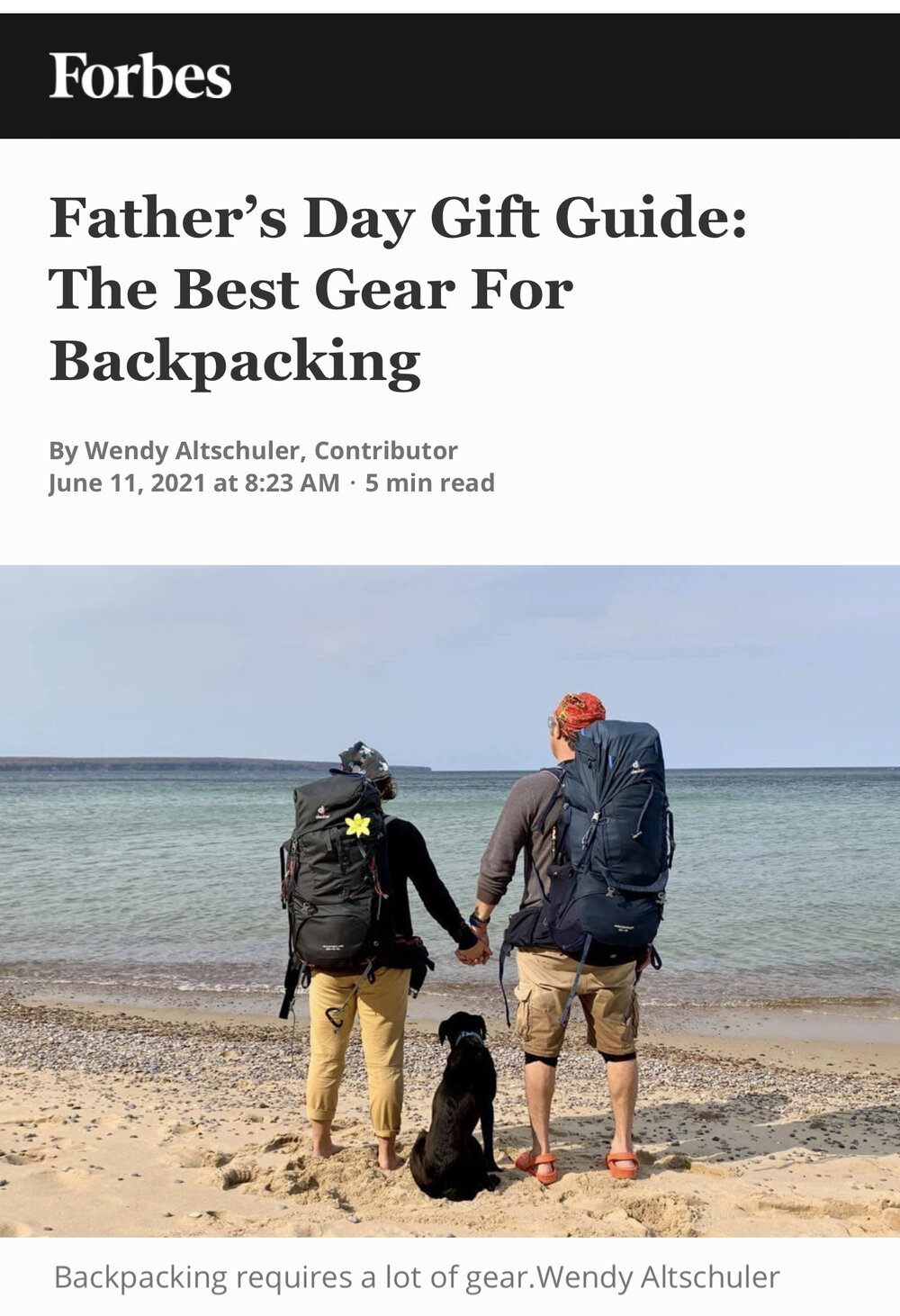 Father’s Day Gift Guide: The Best Gear For Backpacking