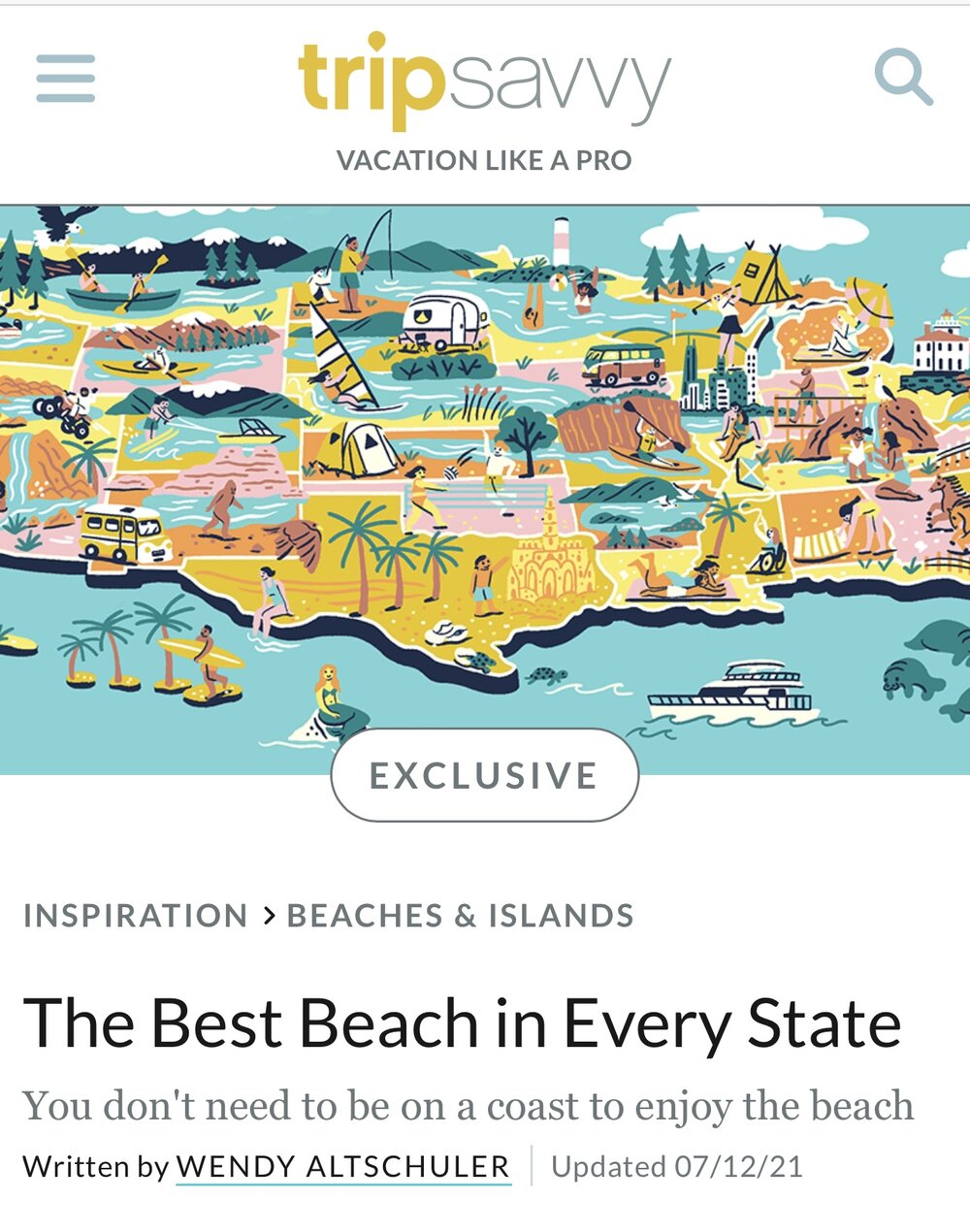 The Best Beach in Every State