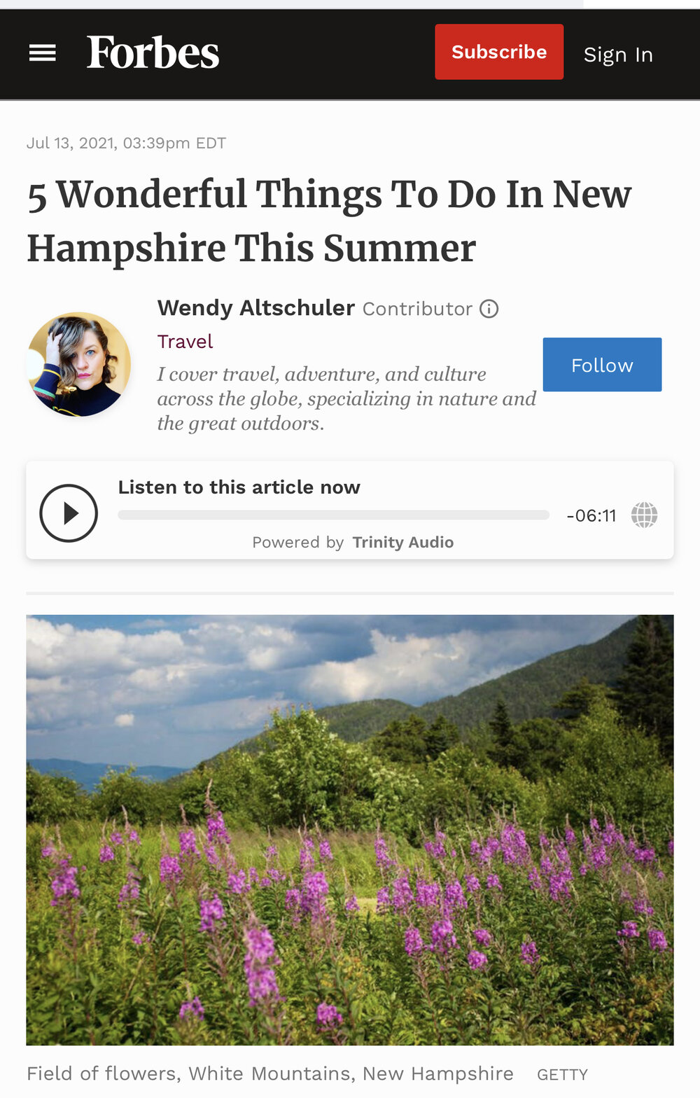 5 Wonderful Things To Do In New Hampshire This Summer