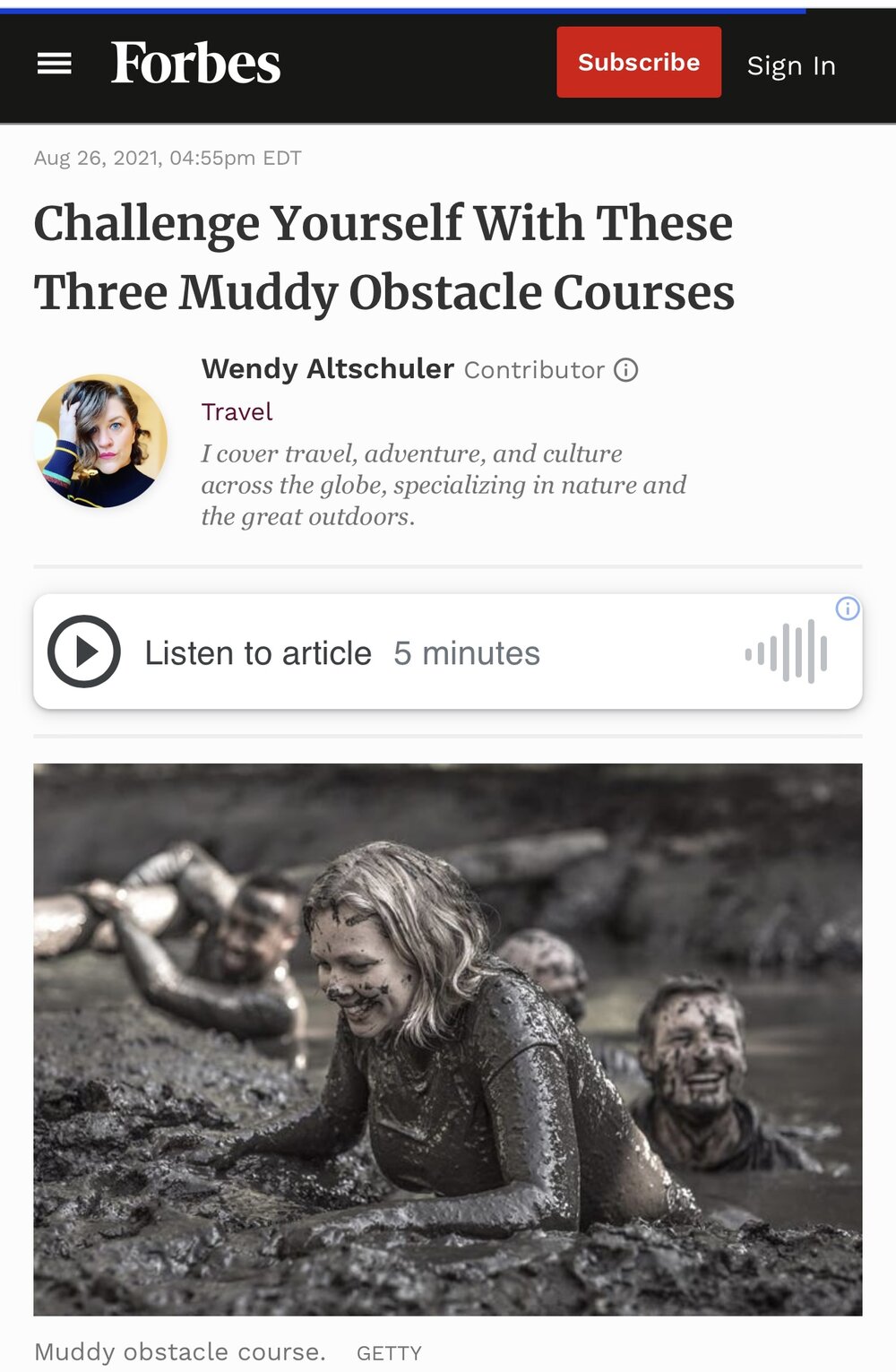 Challenge Yourself With These Three Muddy Obstacle Courses