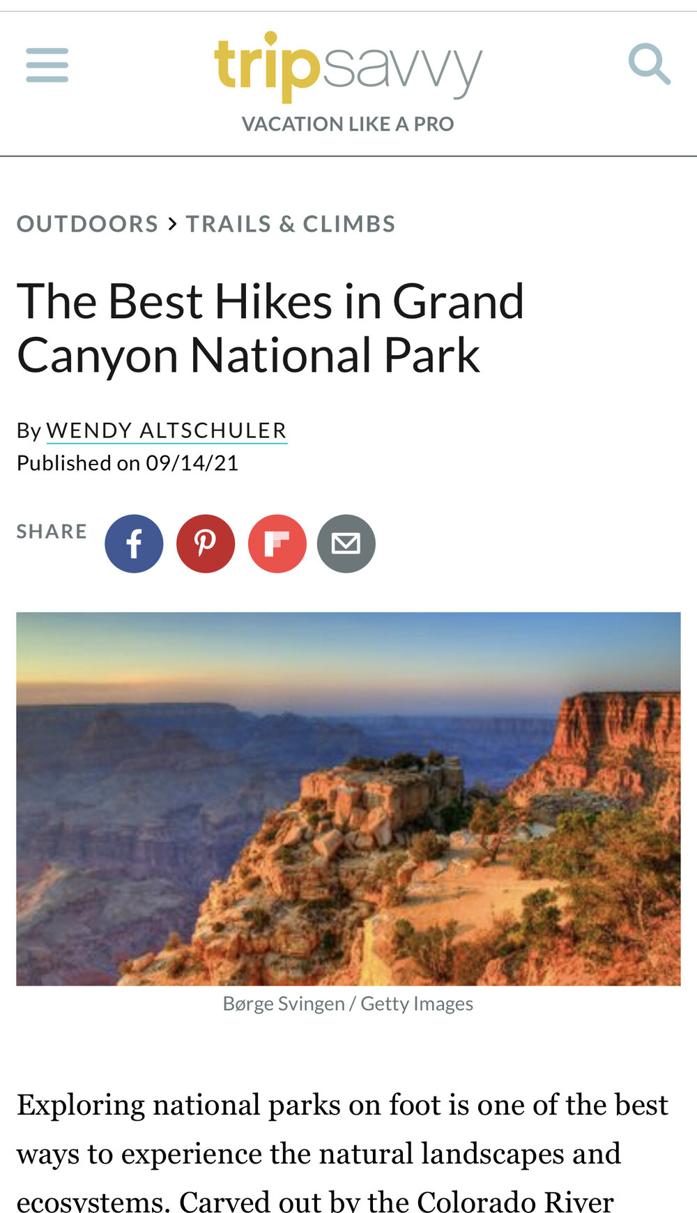 The Best Hikes in Grand Canyon National Park