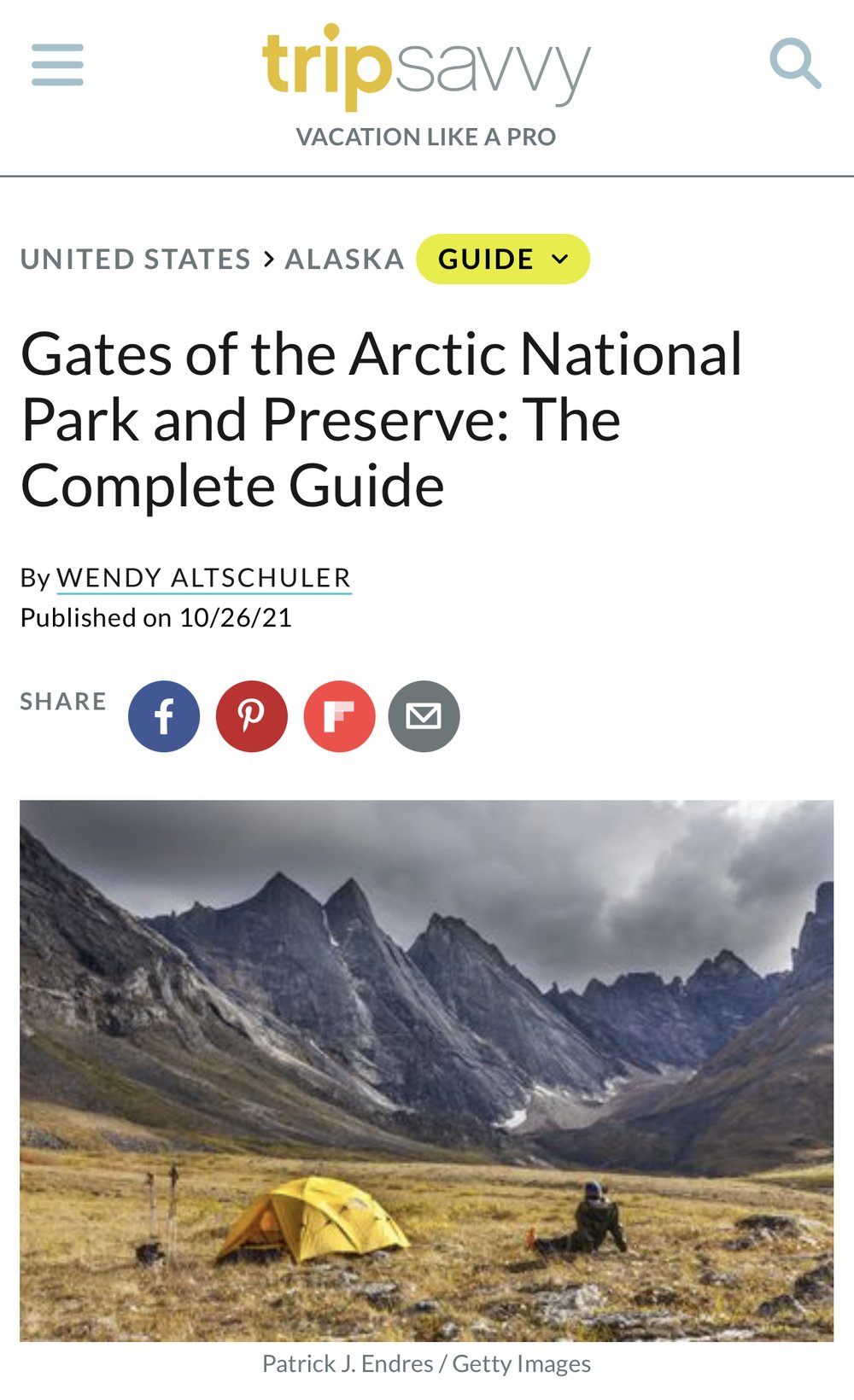 Gates of the Arctic National Park and Preserve: The Complete Guide