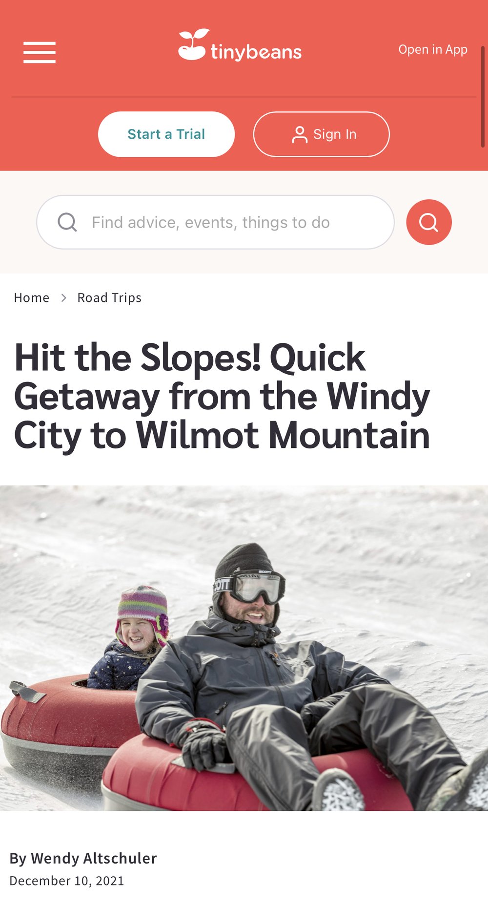 Hit the Slopes! Quick Getaway from the Windy City to Wilmot Mountain