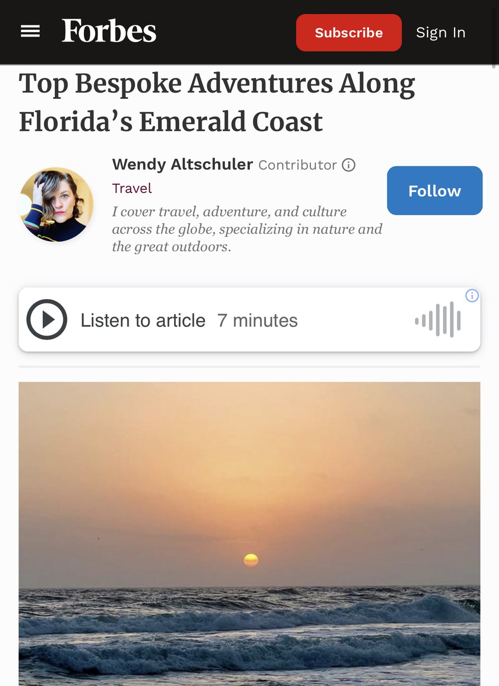 Top Bespoke Adventures Along Florida’s Emerald Coast
