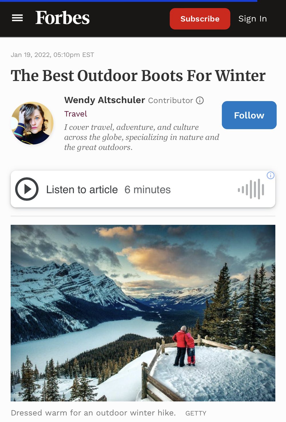 The Best Outdoor Boots For Winter