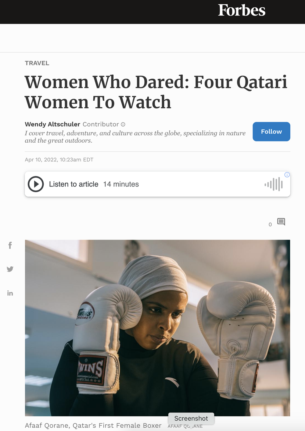 Women Who Dared: Four Qatari Women To Watch
