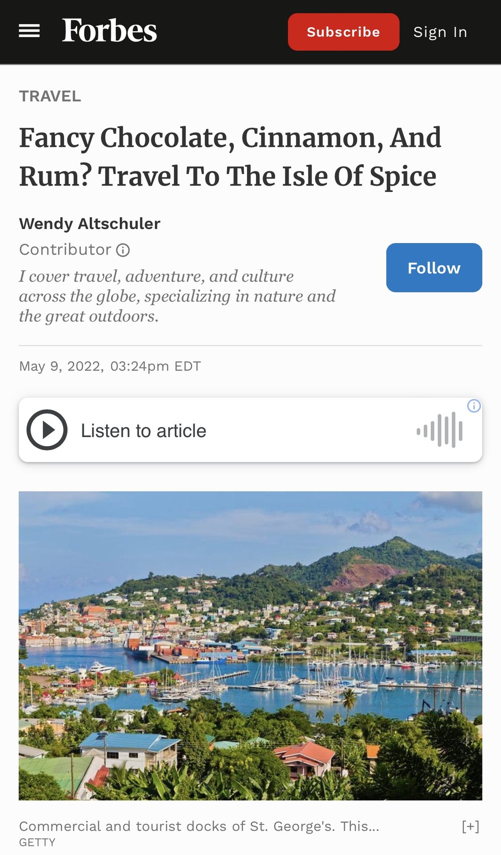 Fancy Chocolate, Cinnamon, And Rum? Travel To The Isle Of Spice