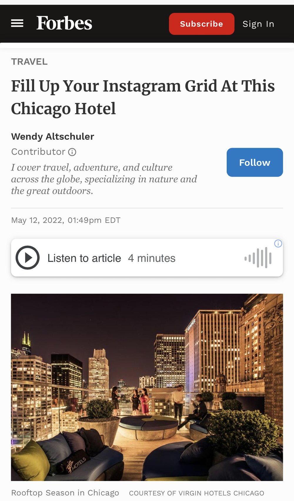 Fill Up Your Instagram Grid At This Chicago Hotel