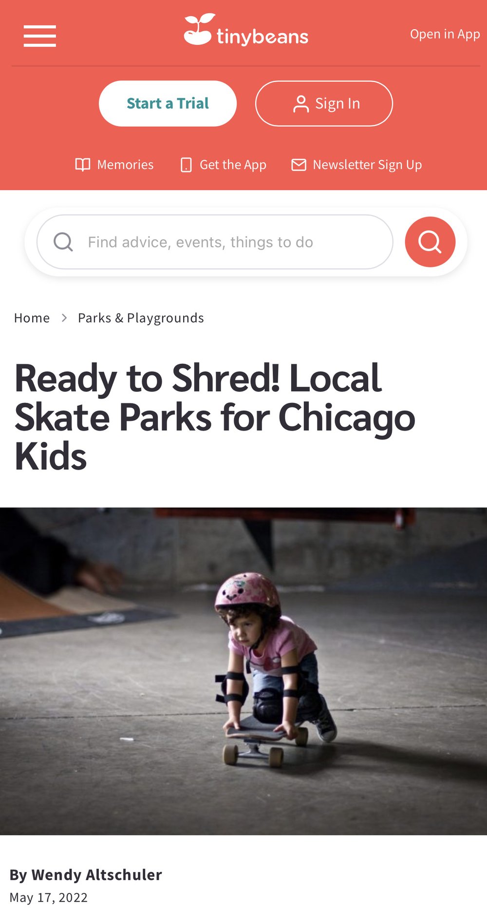 Ready to Shred! Local Skate Parks for Chicago Kids