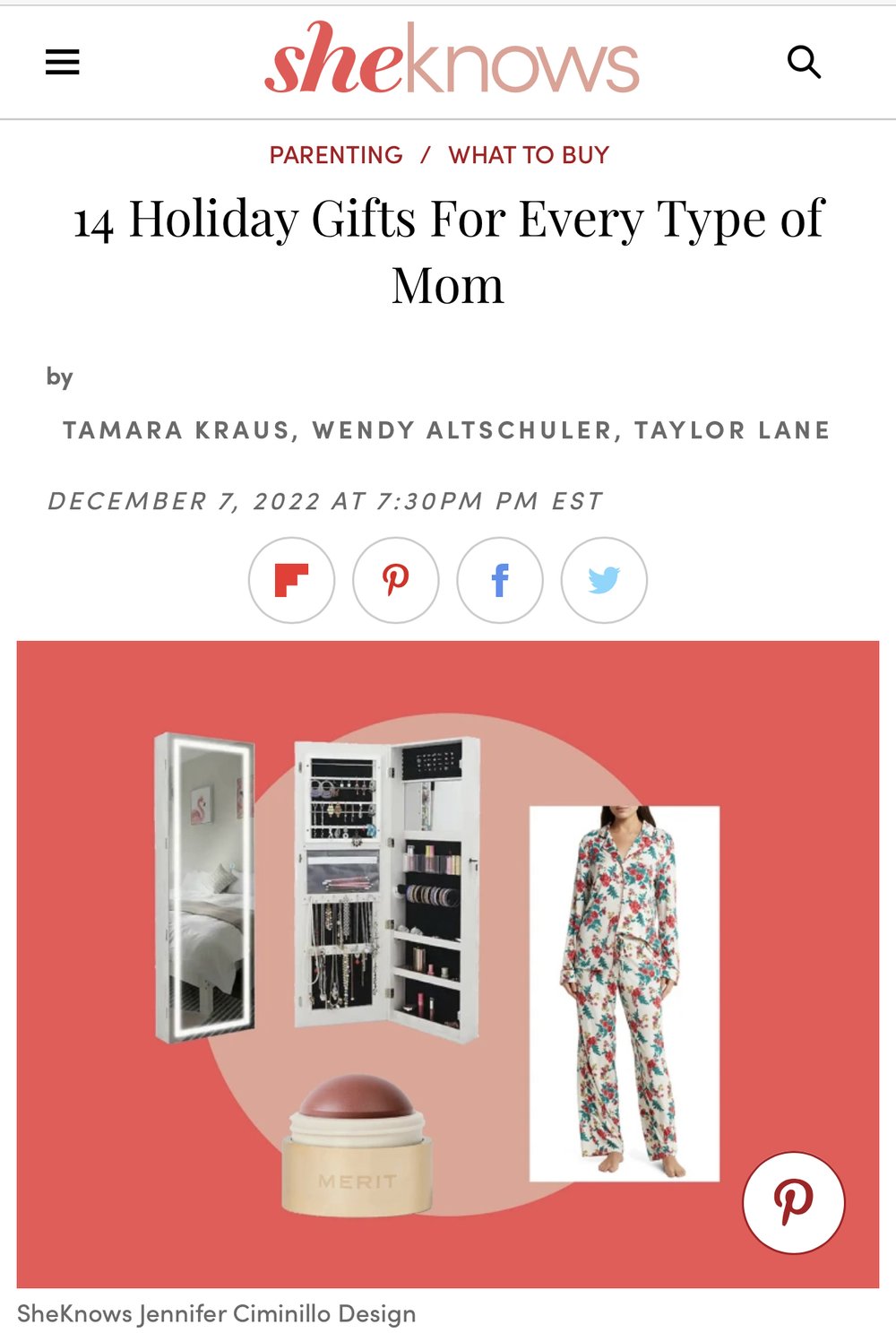 14 Holiday Gifts For Every Type of Mom