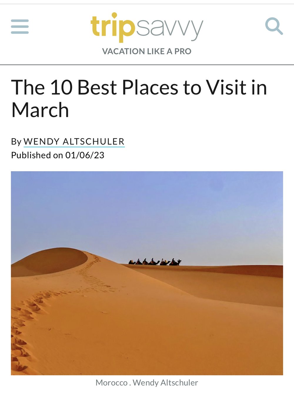 The 10 Best Places to Visit in March