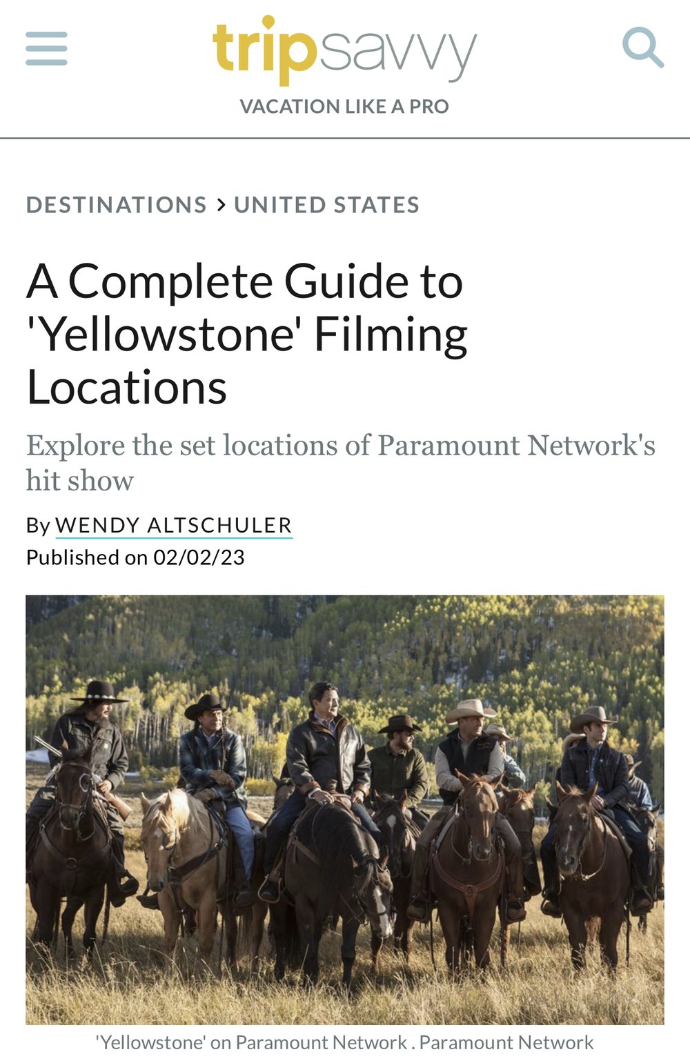 A Complete Guide to 'Yellowstone' Filming Locations