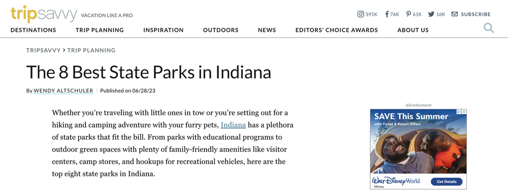 The 8 Best State Parks in Indiana