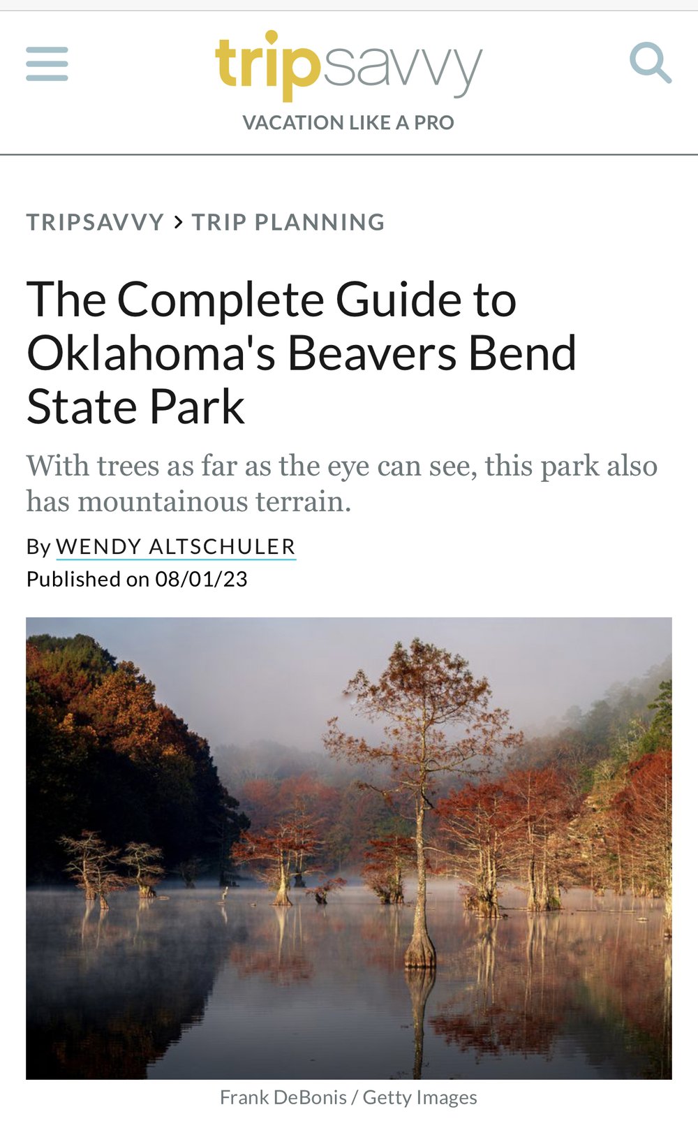 The Complete Guide to Oklahoma's Beavers Bend State Park