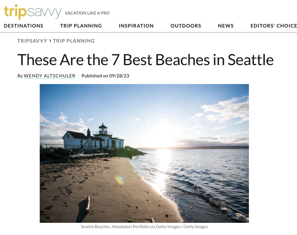 These Are the 7 Best Beaches in Seattle