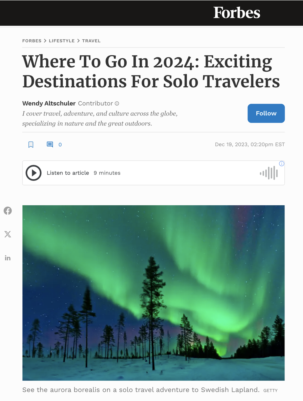 Where To Go In 2024: Exciting Destinations For Solo Travelers