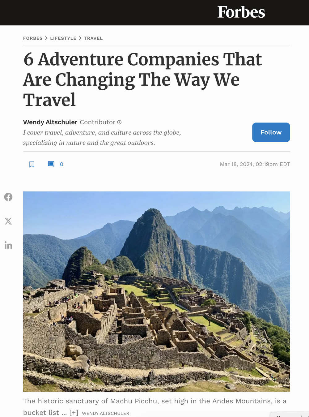 6 Adventure Companies That Are Changing The Way We Travel