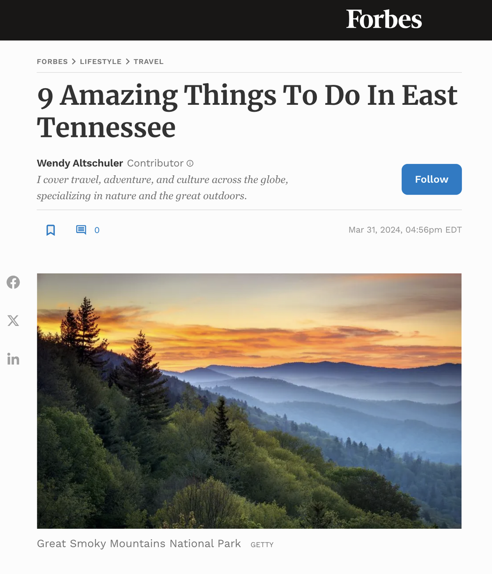 9 Amazing Things To Do In East Tennessee