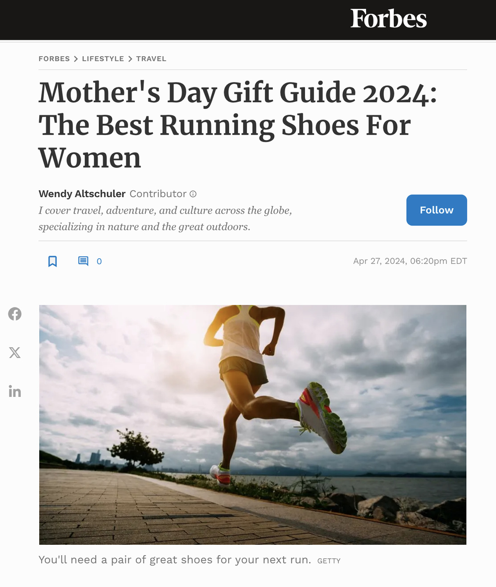 Mother's Day Gift Guide 2024: The Best Running Shoes For Women