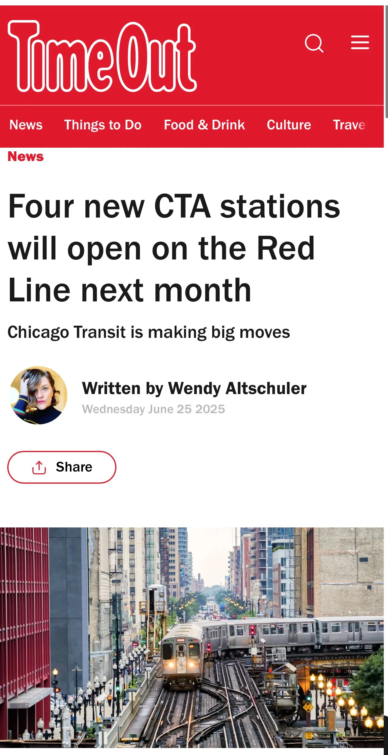 Four new CTA stations will open on the Red Line next month