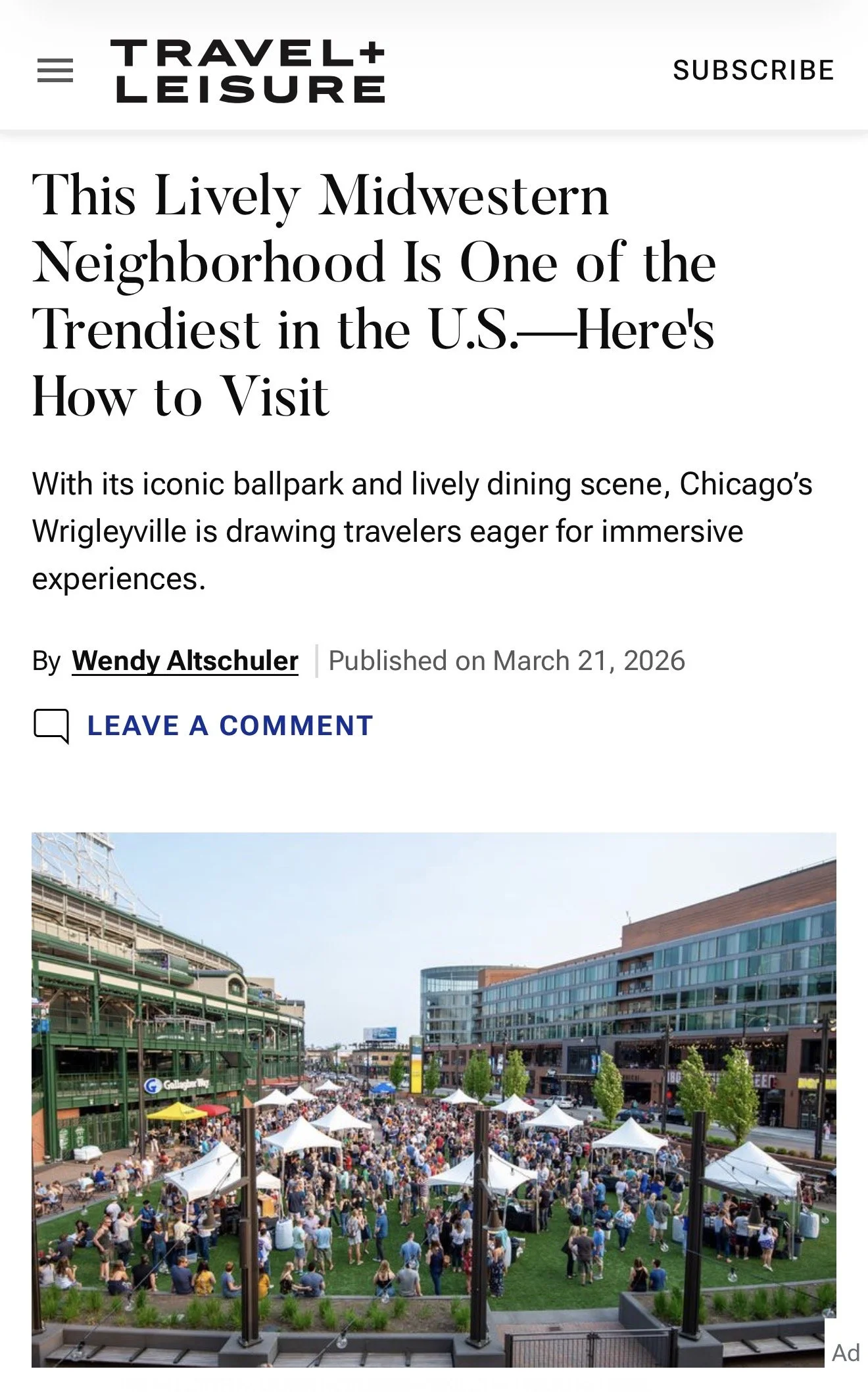 This Lively Midwestern Neighborhood Is One of the Trendiest in the U.S.—Here's How to Visit