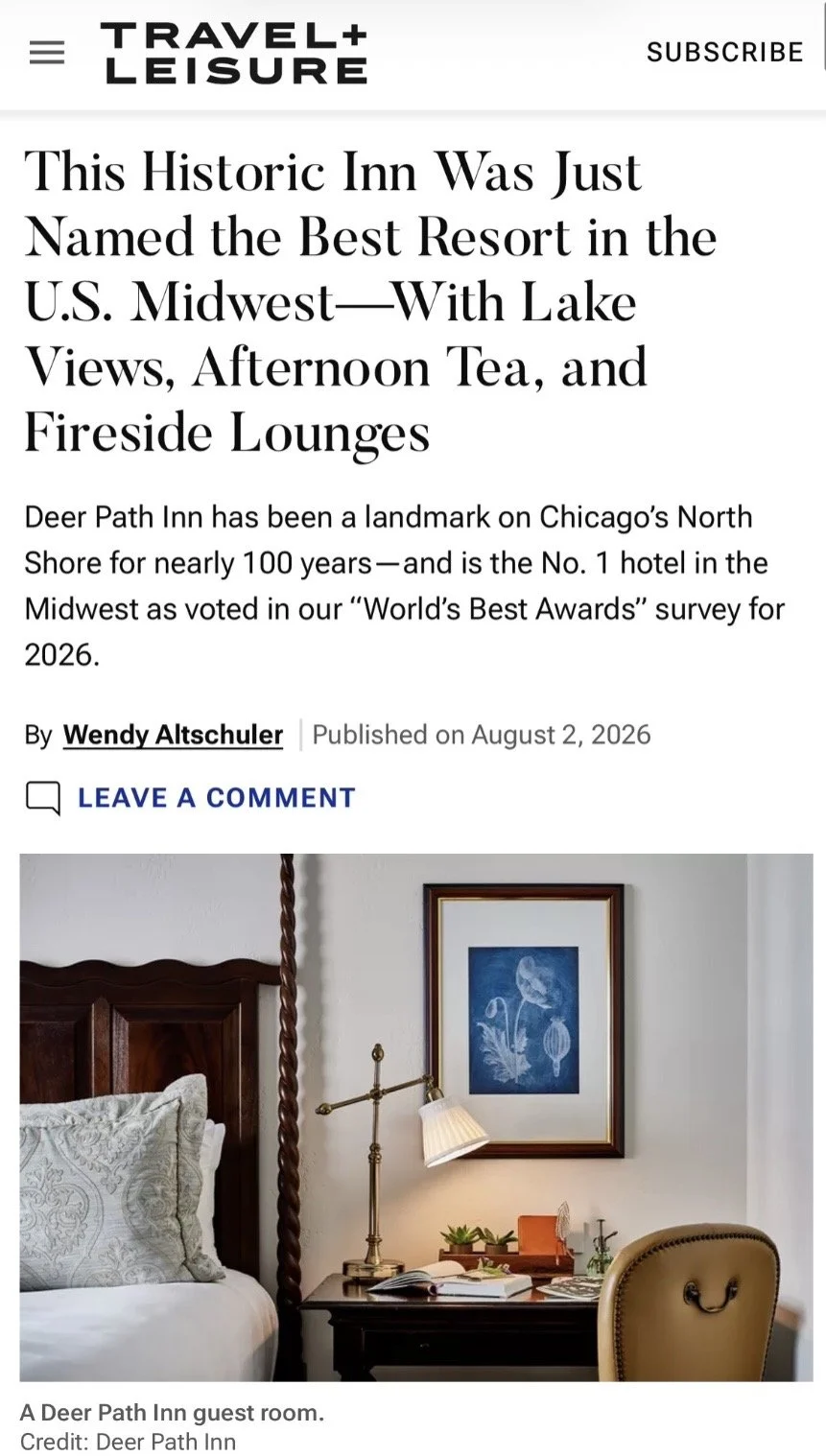 This Historic Inn Was Just Named the Best Resort in the U.S. Midwest—With Lake Views, Afternoon Tea, and Fireside Lounges