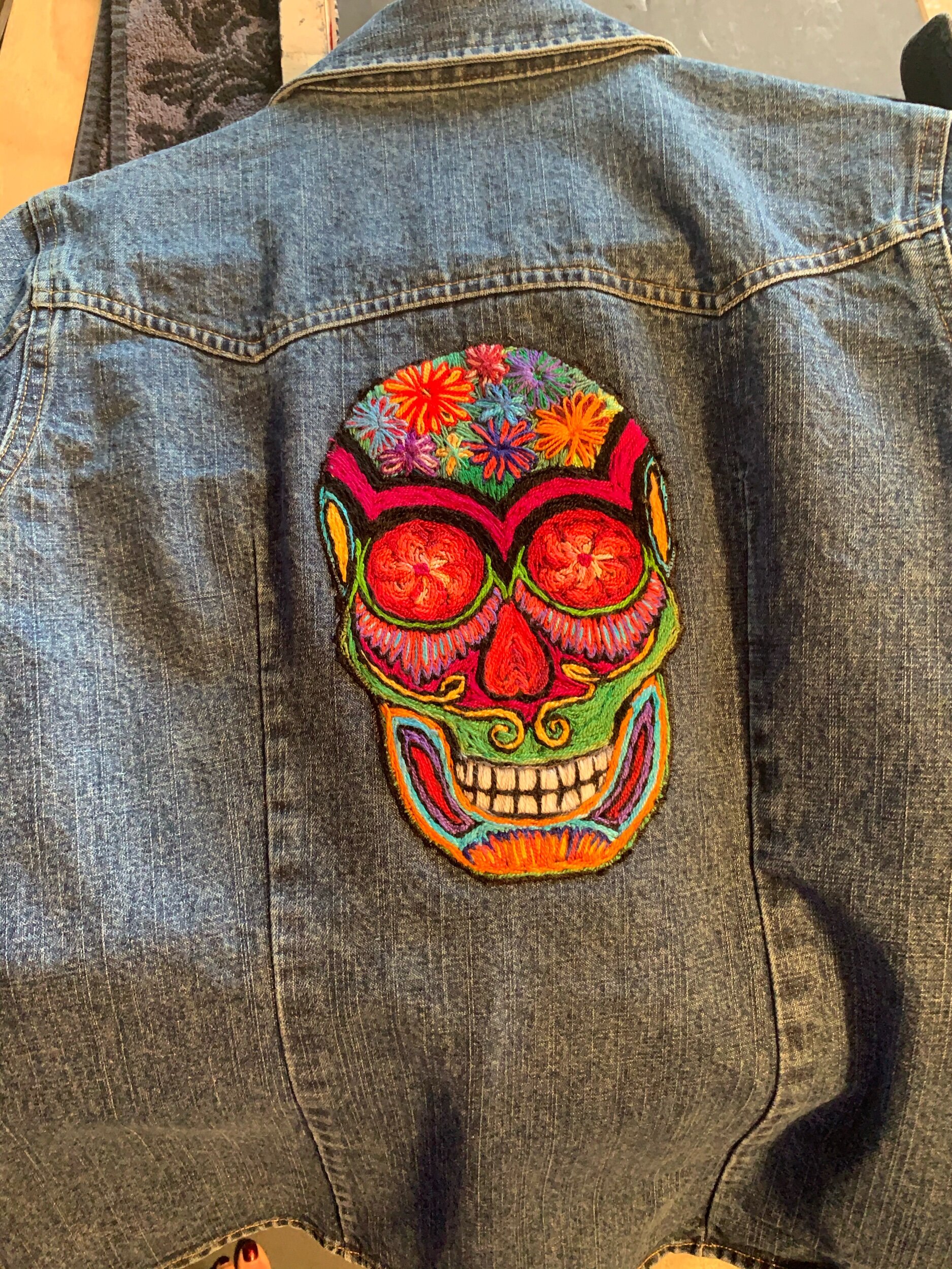 Red Sugar Skull 