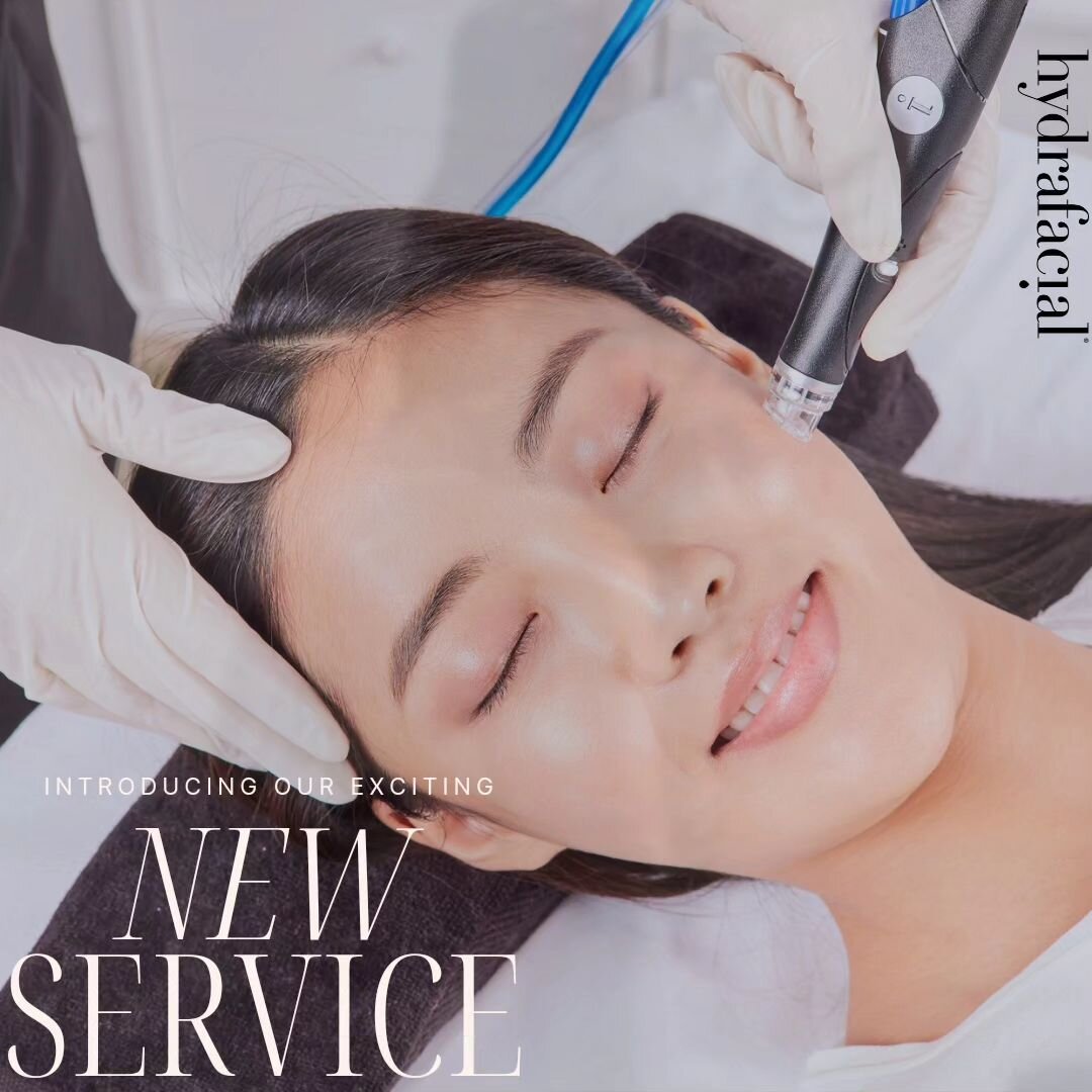 You Guessed It!!

🌟 Introducing the Ultimate Skin Rejuvenation Experience: Hydrafacial! 

✨ Unveil Your Radiant Glow ✨

Are you ready to elevate your skincare game to the next level? Say hello to the Hydrafacial, the revolutionary treatment that wil