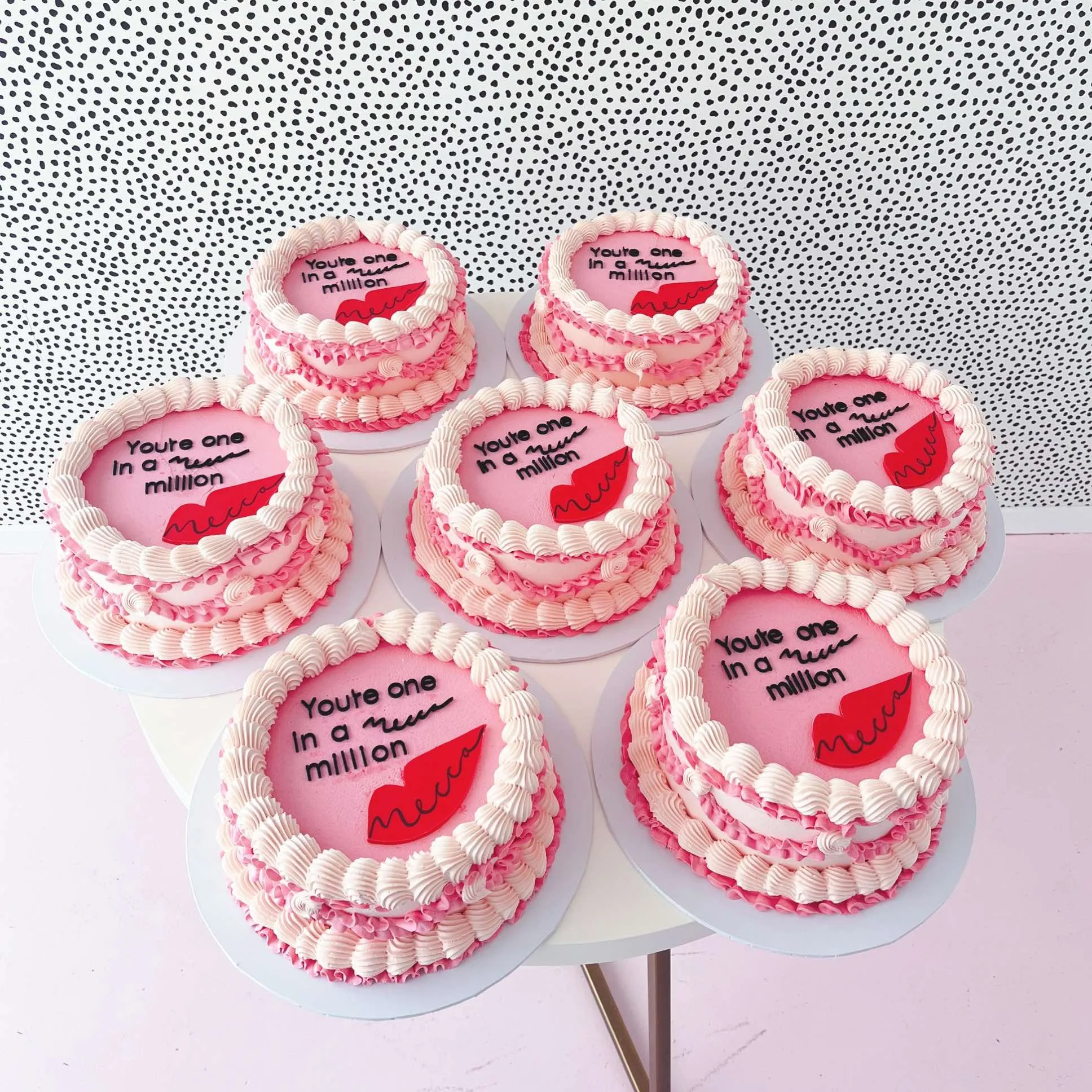 Sweet Success: Petal and Peach Bakery Celebrates Mecca Cosmetics’ Instagram Milestone with Custom Cakes